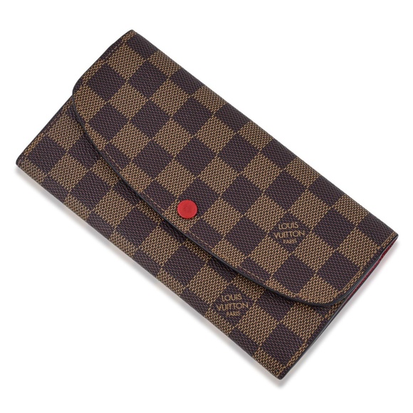 Authentic Louis Vuitton Monogram Portefeuille Emily wallet w/coin purse coin&box - Picture 1 of 16